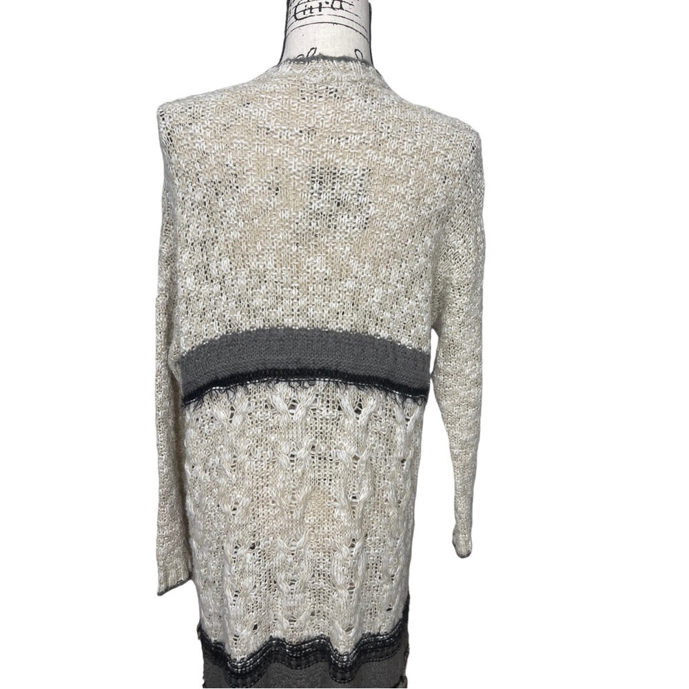 Urban Outfitters-Ecote Longline Slubby Cardigan Size Small - Picture 9 of 11